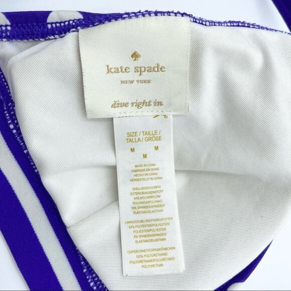 Kate Spade  Triangle Polka Dot Bikini Top - Picture 11 of 15